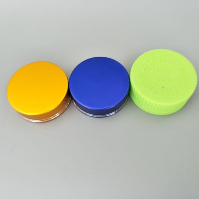 Ακίνδυνα για τα παιδιά 38mm πλαστικά καλύμματα κεφαλών κοχλίου ISO9001 μπουκαλιών PE πλαστικά