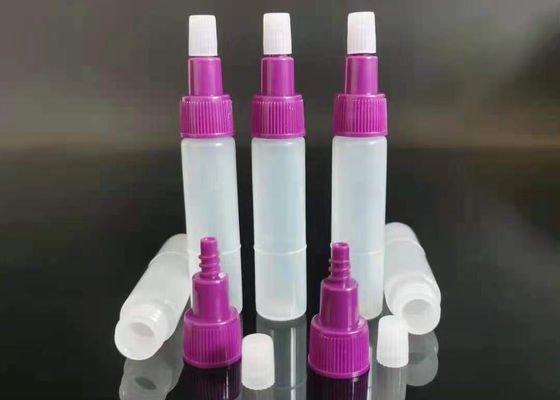 8ml ISO9001 πλαστικά αντιδραστηρίων μπουκάλια ψεκασμού μπουκαλιών PP μικρά πλαστικά