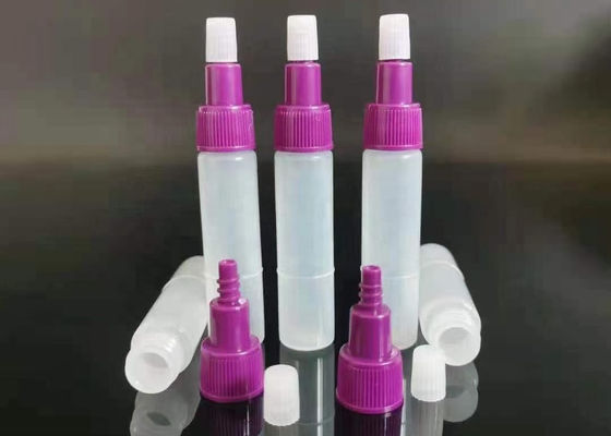 3ml ιατρική δοκιμή μπουκαλιών αντιδραστηρίων πολυπροπυλενίου πλαστική