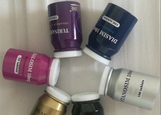 Τα μπουκάλια 10ml χαπιών αργιλίου FDA στεγανοποιούν τη συσκευασία ταμπλετών