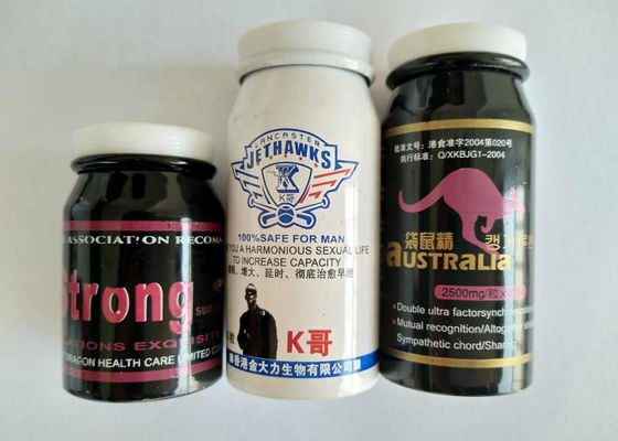 Μπουκάλι ιατρικής αργιλίου 100ml για τις κάψες χορταριών ταμπλετών χαπιών