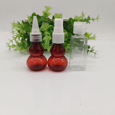 50ml μικρά μπουκάλια Iso9001 συνταγών pe όγκου
