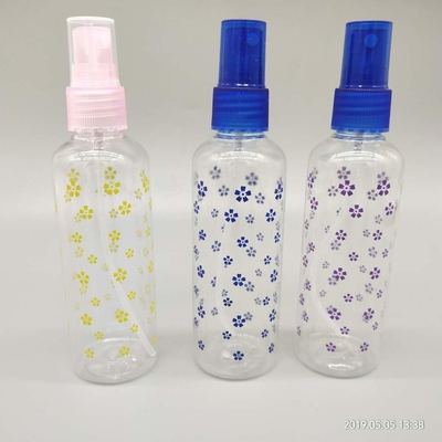 100ml Hdpe κενά πλαστικά μπουκάλια ψεκασμού για το καλλυντικό